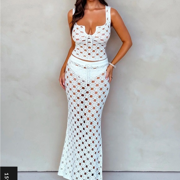 Tiger Mist Top and Skirt - Picture 3 of 3